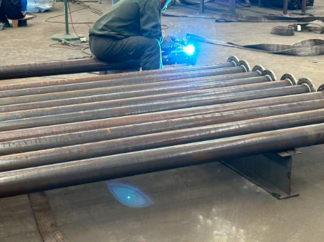 钦州20#无缝注浆管加工108*6钢花管棚管
